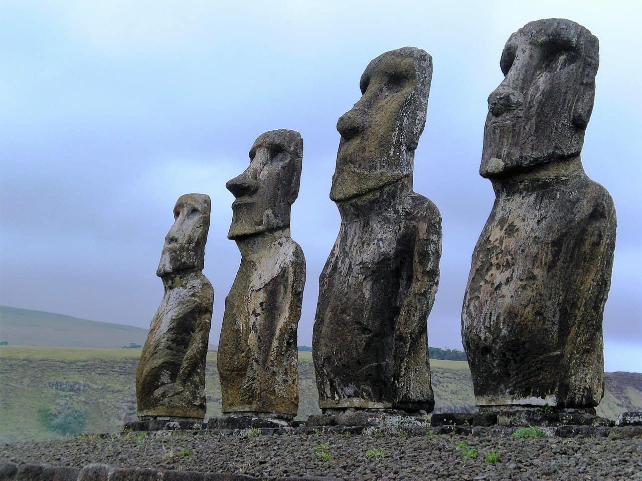 Les statues de l’île de Pâques : Les mystérieux gardiens de pierre easter island, chili, holiday